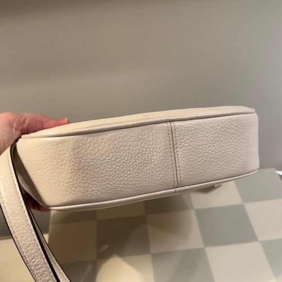 Coach Jamie Crossbody Bag with Gold Hardware and Cream Leather - Picture 5 of 11